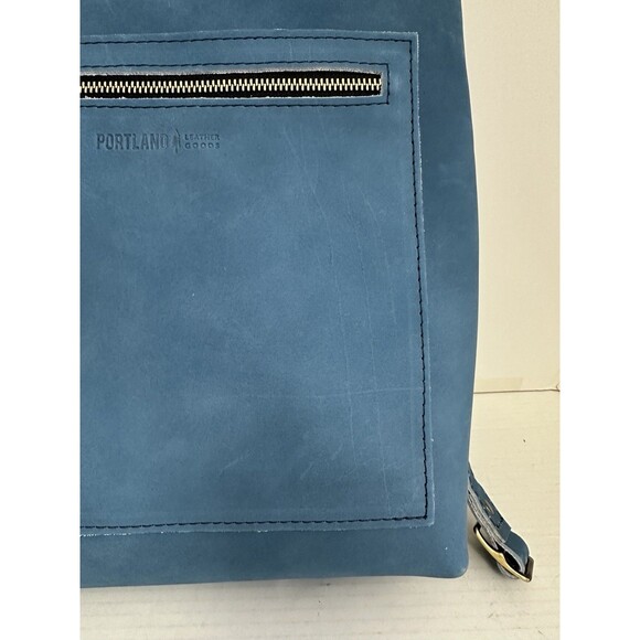 Portland Leather Goods PLG Classic Tote Backpack Deep Lagoon main image 8
